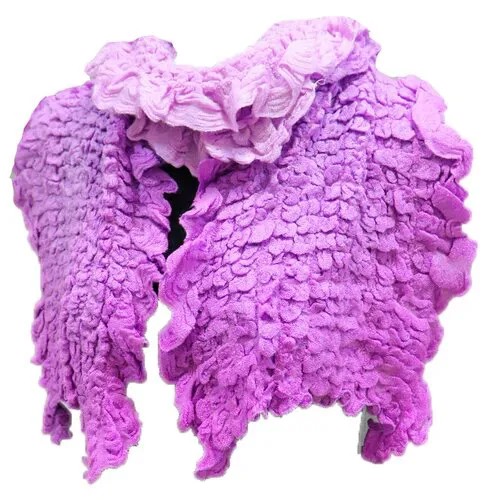 Шарф Crystel Eden,140х25 см, фиолетовый, розовый