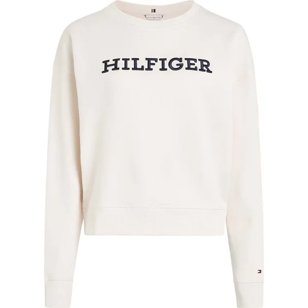 Худи Tommy Hilfiger Reg Monotype Emb, бежевый