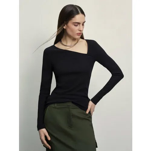 Лонгслив Zarina, размер XS (RU 42)/170, черный