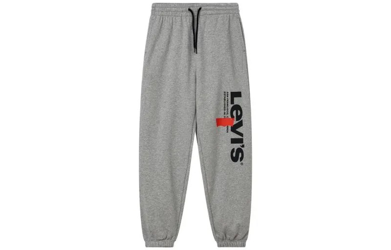 Трикотажные спортивные штаны унисекс серые Levi’S, серый