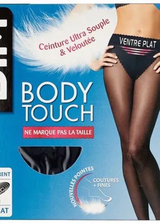 Колготки DIM Body Touch Ventre Plat 20 den, размер 4, noir (черный)