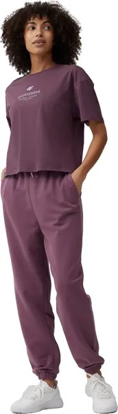 Спортивные брюки женские 4F 4FSS23TTROF148 фиолетовые XL