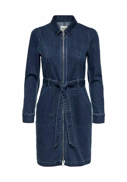 Джинсовое платье ONLNEW CHIGO DRESS ONLY, цвет medium blue denim