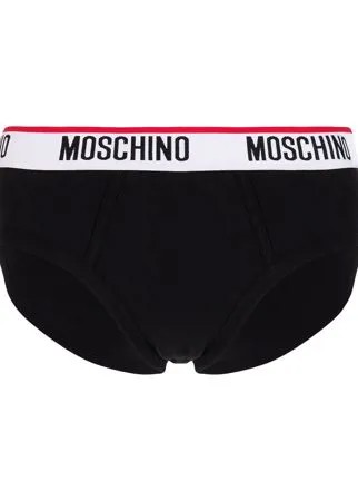 Moschino трусы-брифы с логотипом