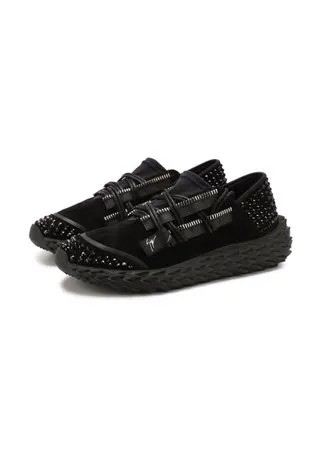 Комбинированные кроссовки Urchin Giuseppe Zanotti Design