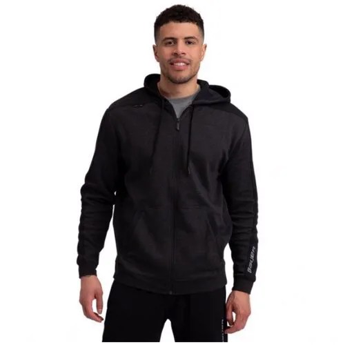 Толстовка BAUER Prem Fleece Full Zip SR взрослая(XL / черный/XL)