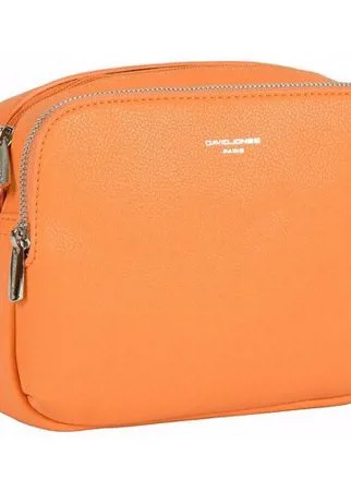 Сумка кросс-боди женская David Jones 6006-CM ORANGE, оранжевая