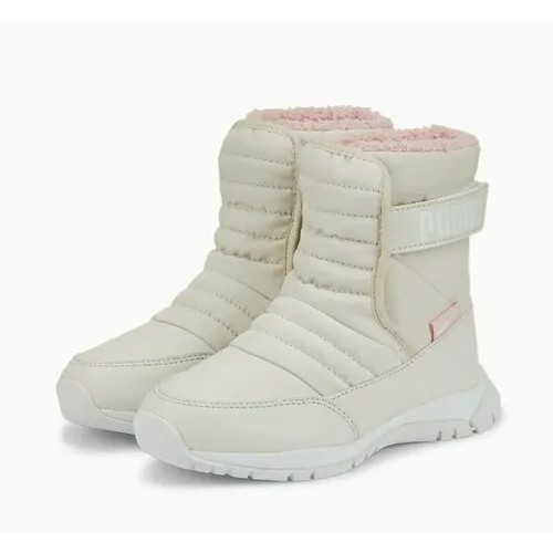 Дутики PUMA, размер 13, бежевый