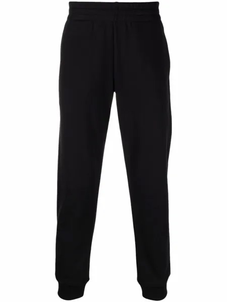 Moschino спортивные брюки с логотипом, черный