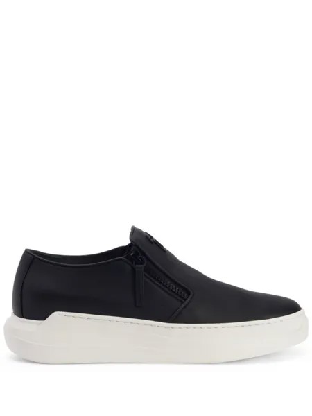 Giuseppe Zanotti слипоны Conley Zip, черный