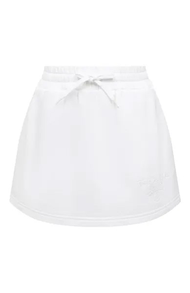 Хлопковая юбка-шорты Prada