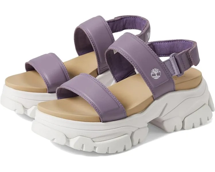Туфли Timberland Adley Way 2 Strap Sandals, фиолетовый