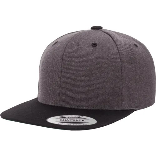 Кепка FlexFit 6089MT - Classic Snapback Dark Heather/Black