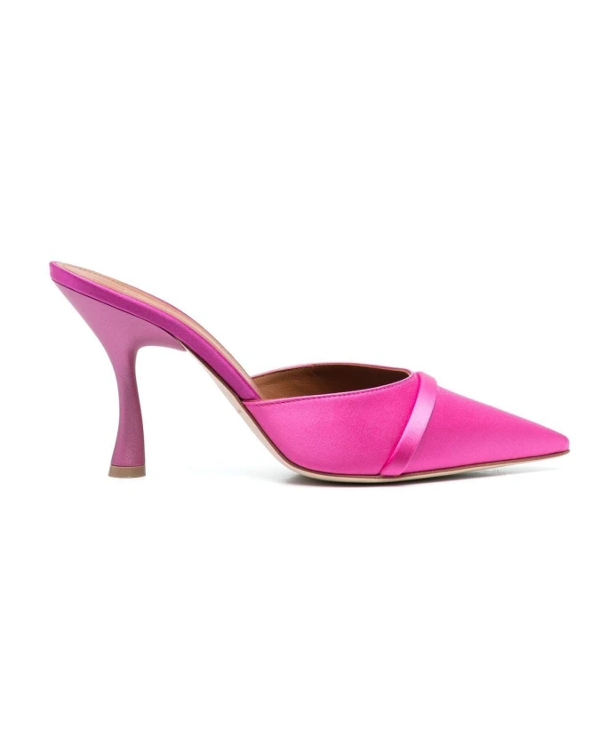 Сапоги на каблуке Malone Souliers, розовый