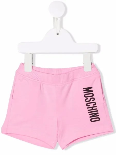 Moschino Kids шорты с логотипом