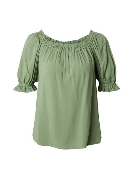 Блузка Marks & Spencer, зеленый