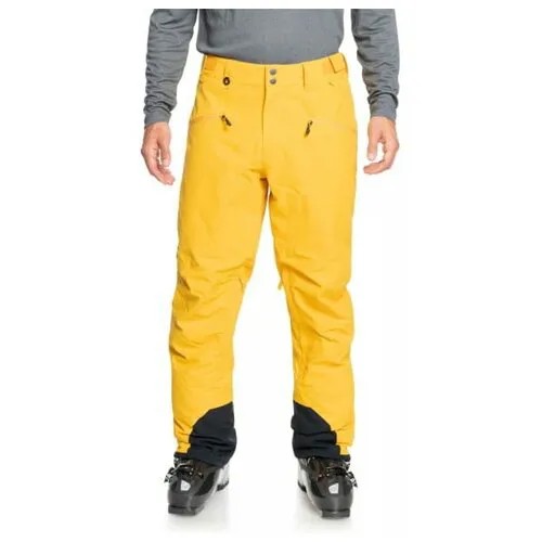 Брюки Quiksilver boundry, размер XS, желтый