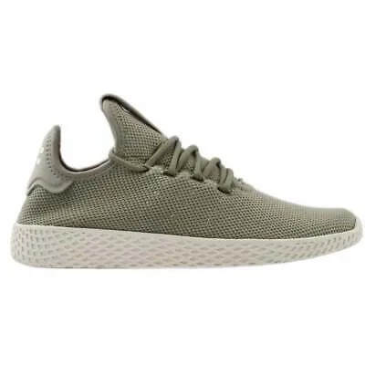 Кроссовки adidas Pharrell Williams X Tennis Hu на шнуровке для мальчиков размера 7 M Casua