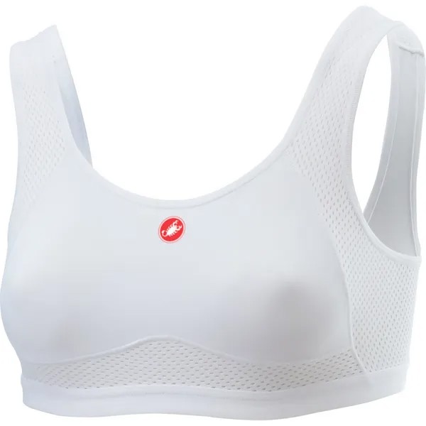 Женский спортивный бюстгальтер Rosso Corsa Castelli, белый