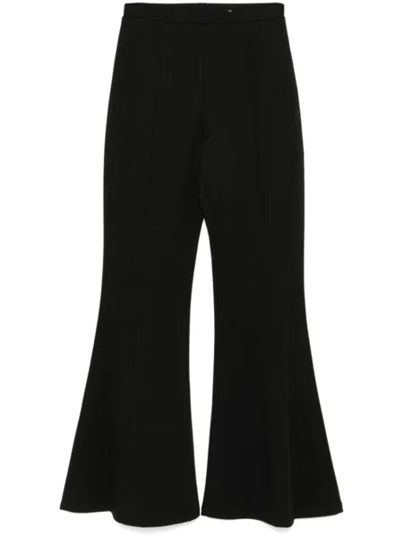 DVF Diane von Furstenberg расклешенные брюки, черный