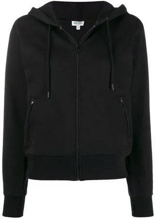 Kenzo худи на молнии с кристаллами