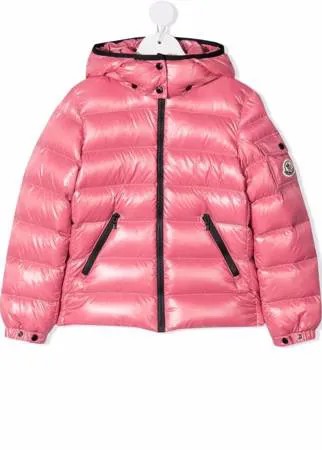 Moncler Enfant пуховик с капюшоном