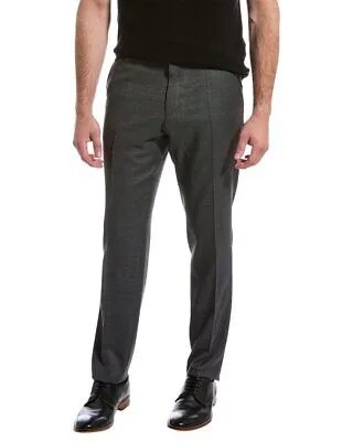 Мужские брюки узкого кроя из смесовой шерсти Boss Hugo Boss