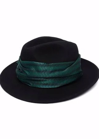 Emporio Armani шляпа-федора с узором