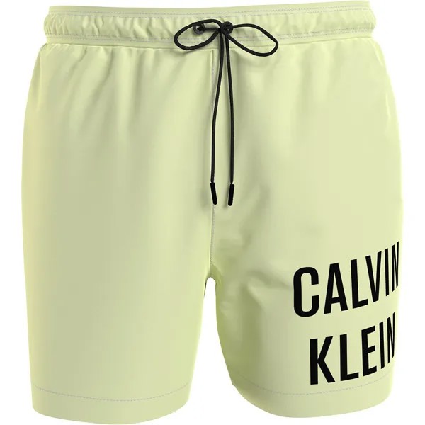 Шорты для плавания Calvin Klein Medium Drawstring, желтый