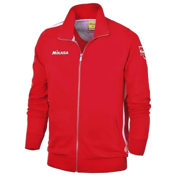 Олимпийка унисекс Mikasa MT537-01 красная 4XL
