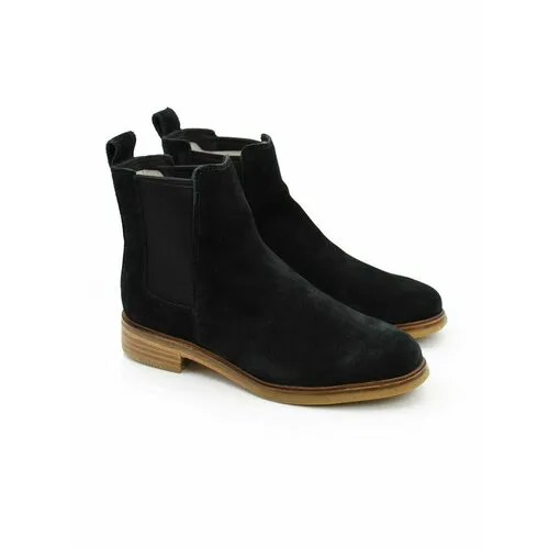 Ботинки Clarks, размер 3,5D UK, черный