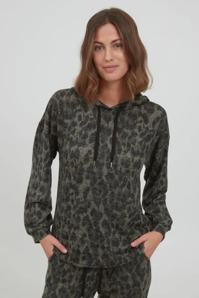 Толстовка Fransa Kapuzen FRDEFAUNA 3 Hoodie 20610324, зеленый