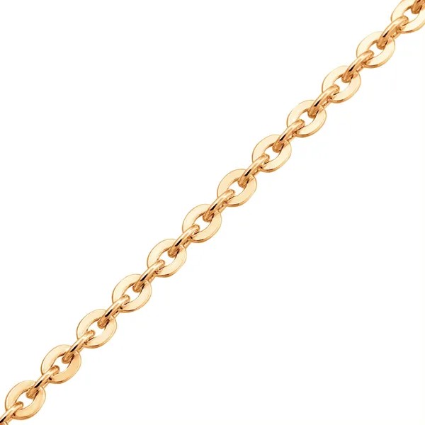 Цепочка женская БЮЗ Карат 40-57035-11 красное золото 585 пробы 55 см