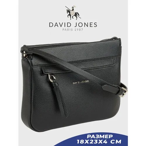 Сумка кросс-боди DAVID JONES, черный