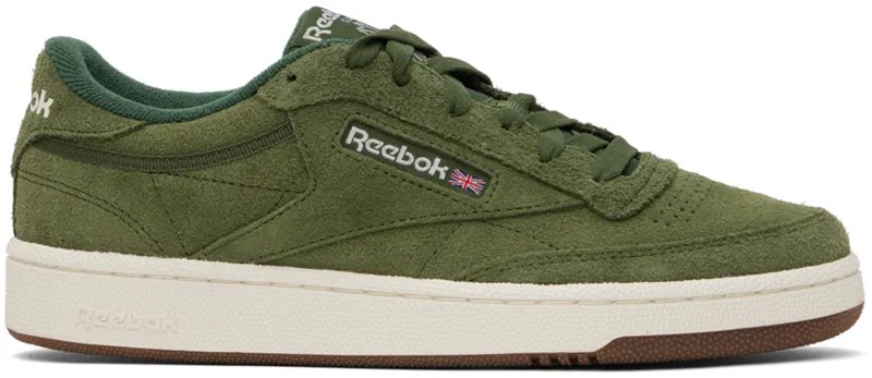 Зеленые кроссовки Club C 85 Reebok Classics