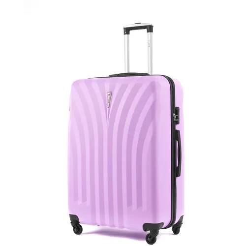 Чемодан L'case Phuket, 133 л, размер L, лиловый