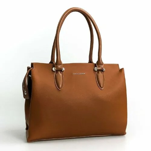 Сумка тоут DAVID JONES, cognac
