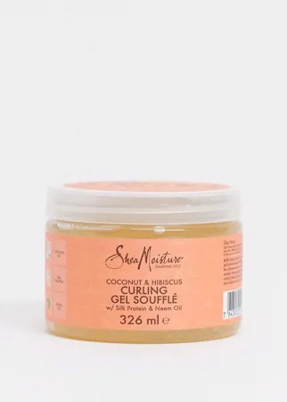 Гель-суфле для вьющихся волос с экстрактами кокоса и гибискуса Shea Moisture-Бесцветный