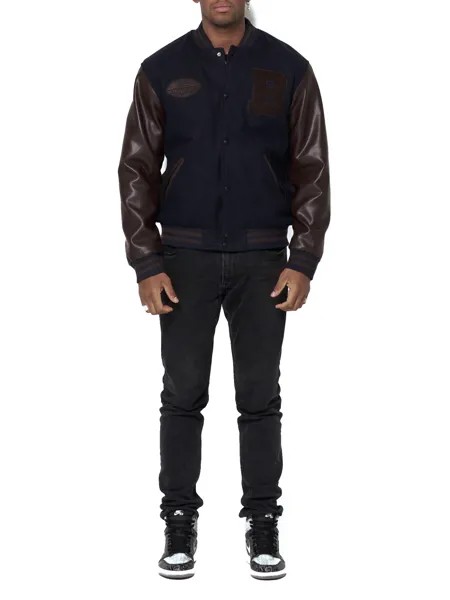 Бомбер мужской NoBrand AD77161 синий 3XL