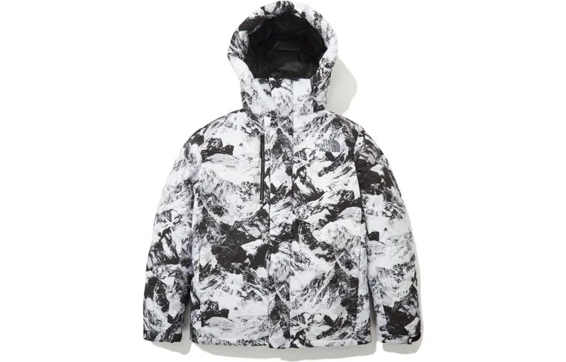 Пуховик унисекс THE NORTH FACE, цвет snow mountain white