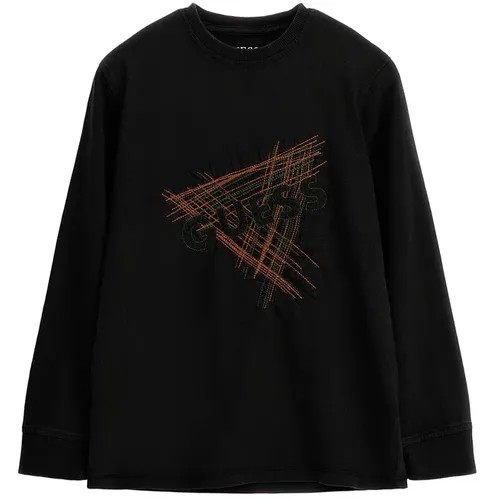 Свитшот GUESS, размер 8, черный