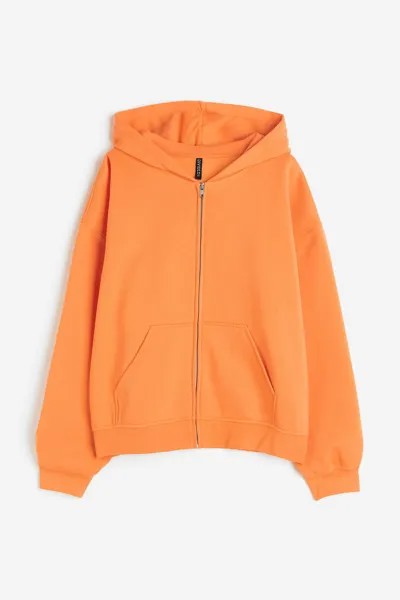 Худи женское H&M 1131631007 оранжевое 2XS (доставка из-за рубежа)