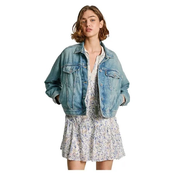Куртка Pepe Jeans Relaxed Denim, синий