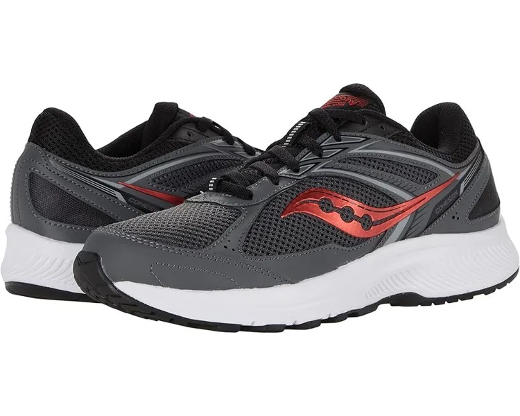 Кроссовки Saucony Cohesion 14, цвет Charcoal/Flame