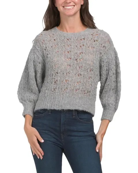 Свитер Concetta из смесовой шерсти Joie, цвет Heather Grey