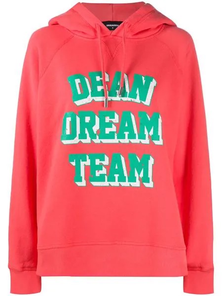 Dsquared2 худи с принтом Dean Dream Team