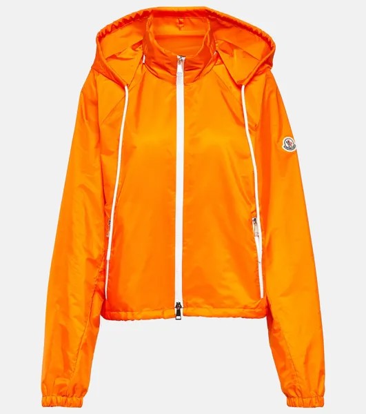 Укороченная куртка-ветровка Moncler, апельсин