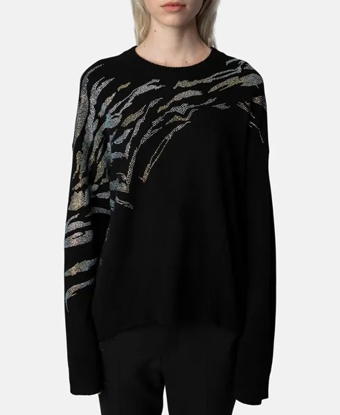 Кашемировый пуловер Zadig&Voltaire, черный
