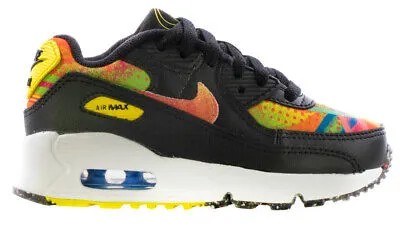 Детские кроссовки Nike Air Max 90 LHM Familia, разноцветные/огненные, Pk-Blk (DM6920 900)