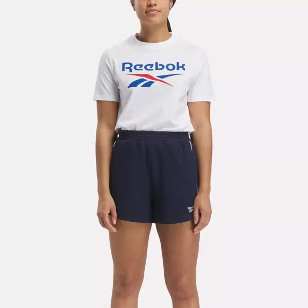 Футболка Identity с большим логотипом Reebok, белый